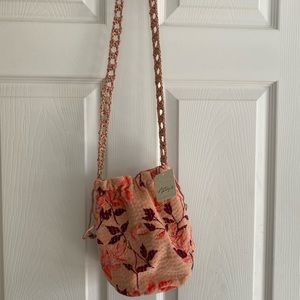NWT FREE PEOPLE Velvet Moon Crossbody Bag